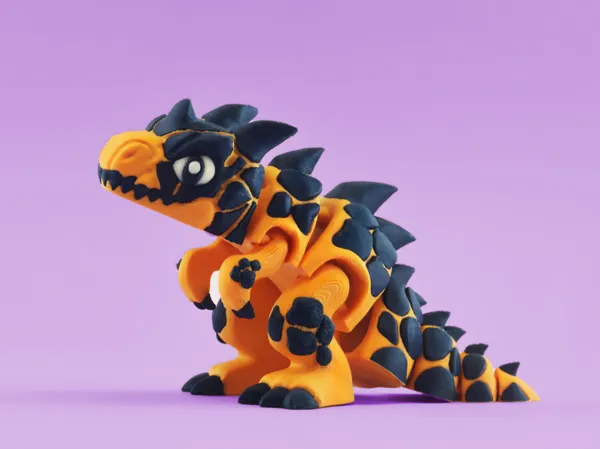 Фигурка Lava T-Rex с артикулация
