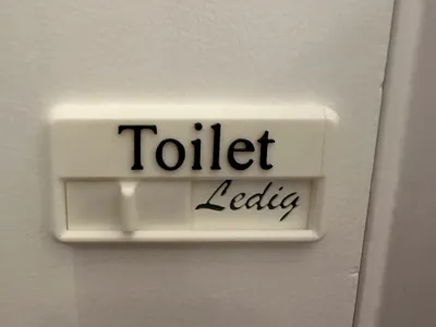 Toilet Slider Danish