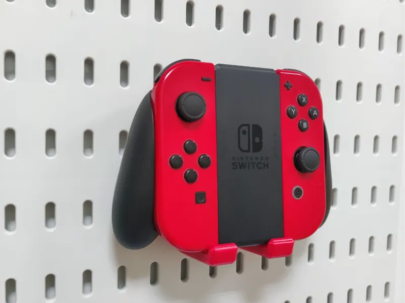 Nintendo Joy-Con Grip holder for IKEA Skadis