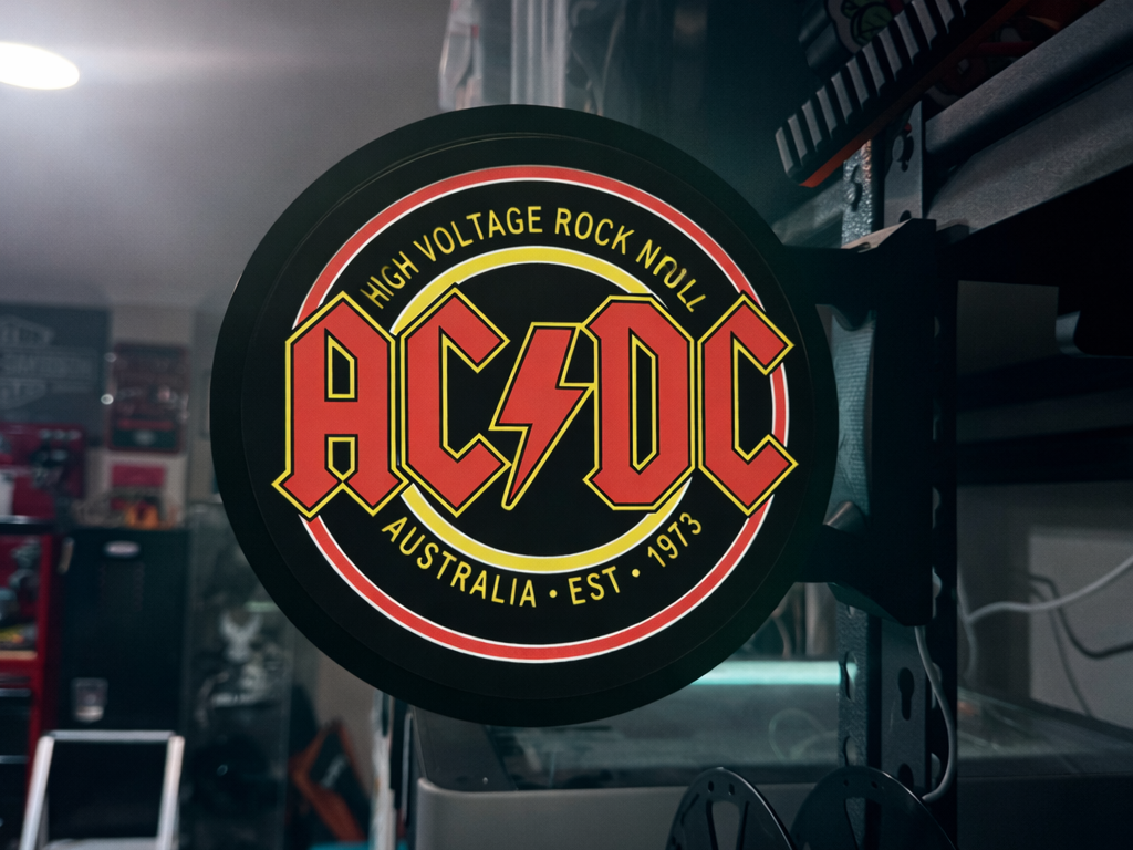 AC/DC Pub Sign Garage / Bar Sign 