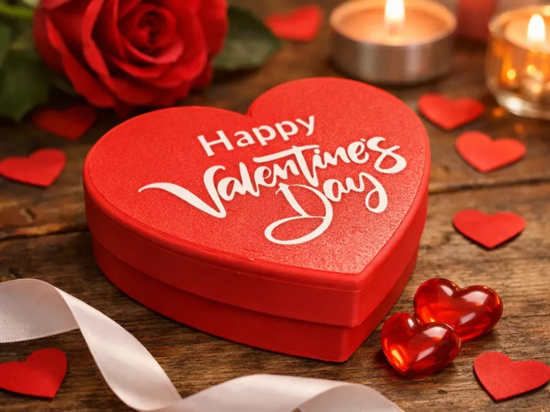 Valentinstag Herzbox – Geschenkbox Liebe 