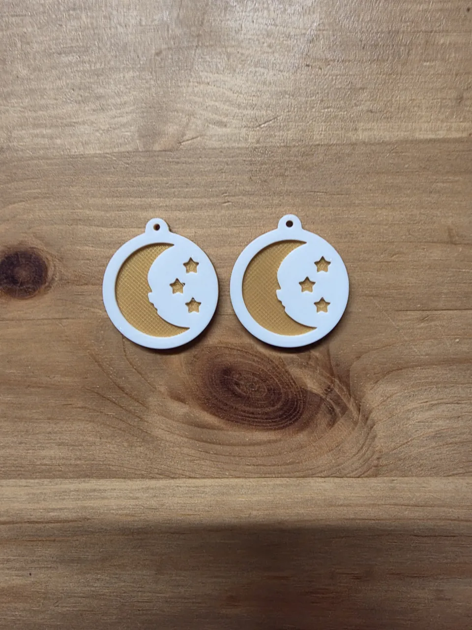 moon earrings view 2