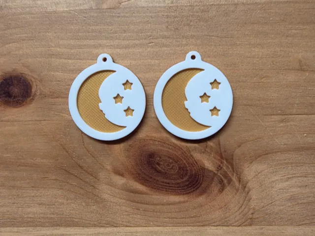 moon earrings