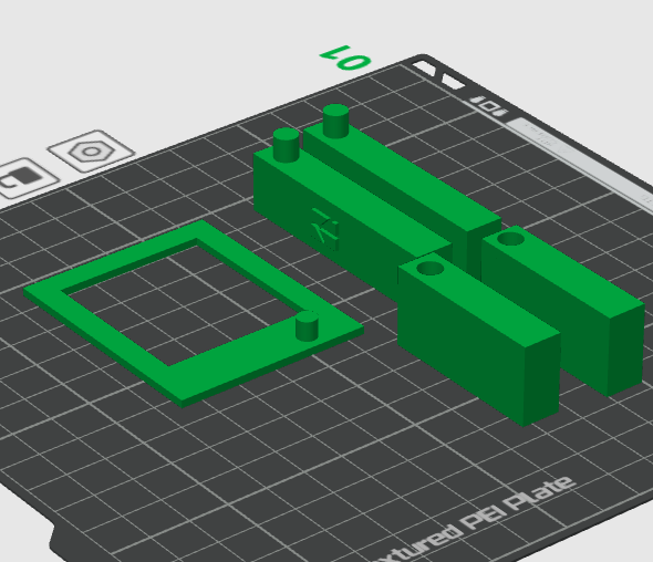 Miniatura 4 do modelo 3D P2S printer robot
