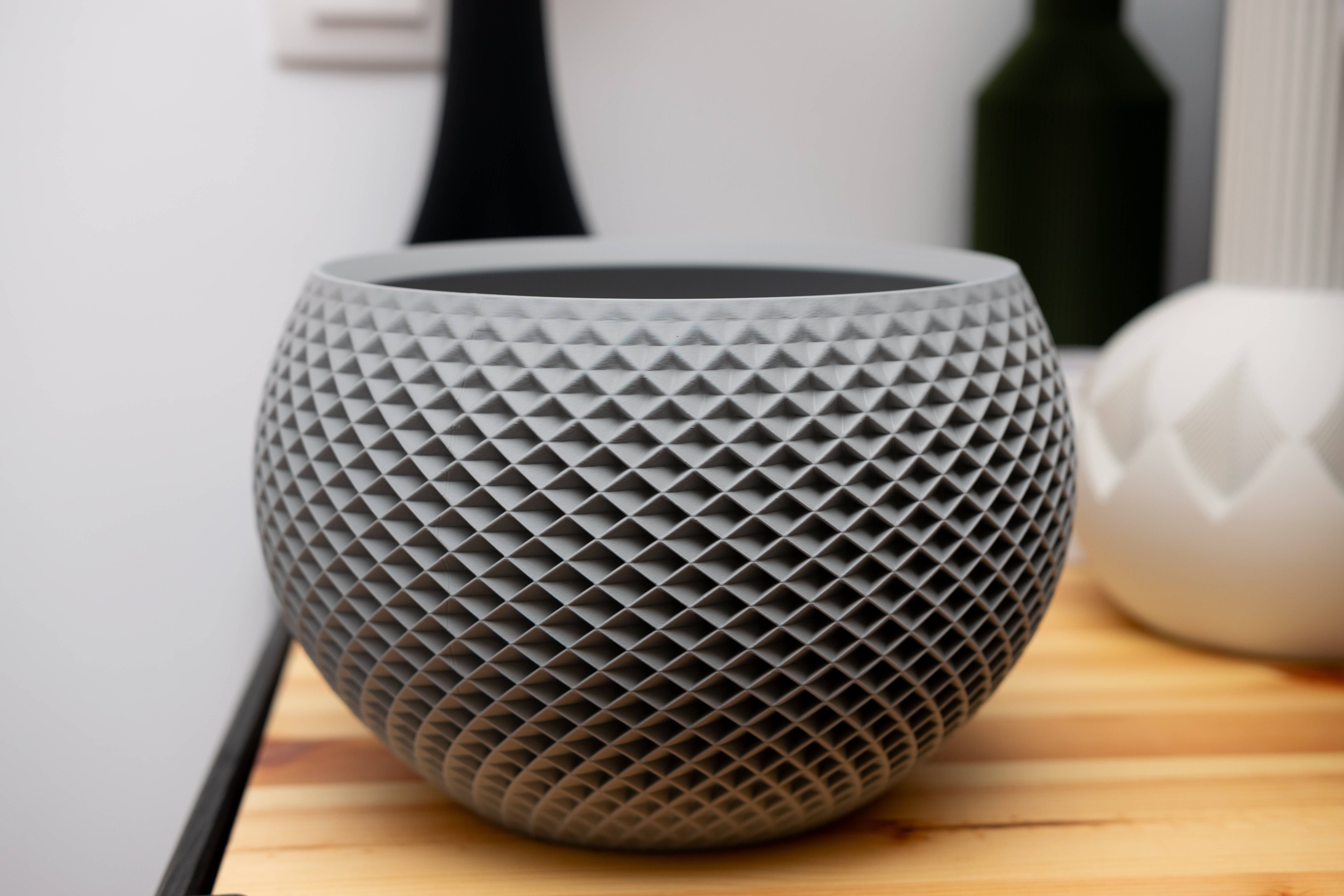 3D модель SFERA — Органічний геометричний вазон 3D-друк | Горщик для рослин Львів — 3D друк Львів