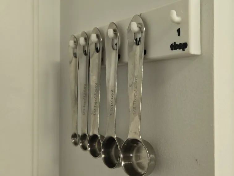 Costco Measuring Spoons Wall Mount