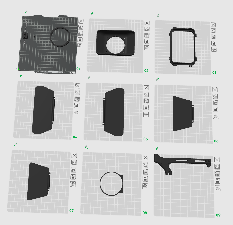 Miniatura 3 do modelo 3D ACC-MATTE BOX+GRIP HANDLE for Professional