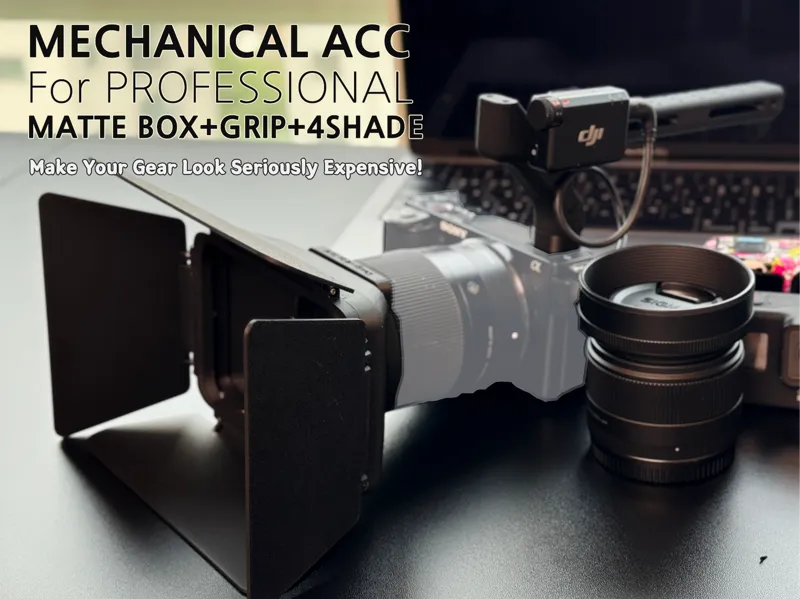 ACC-MATTE BOX+GRIP HANDLE for Professional