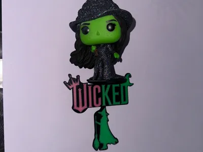 Funko Pop Stand - Wicked - Elphaba 2