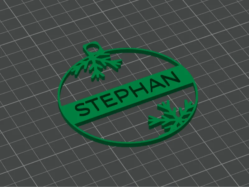 Snowflake Ornament Parametric
