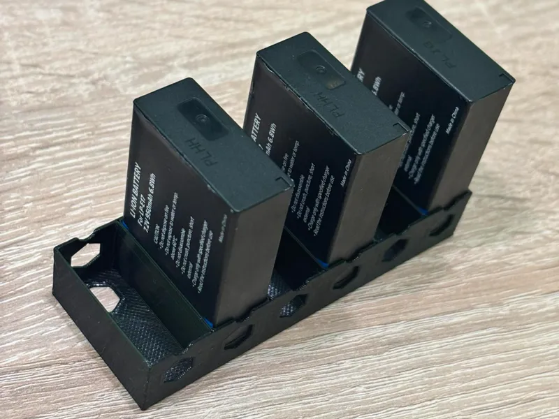 Compact Canon LP-E17 Battery Organizer