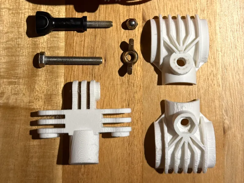Windsurf mast mount for Gopro