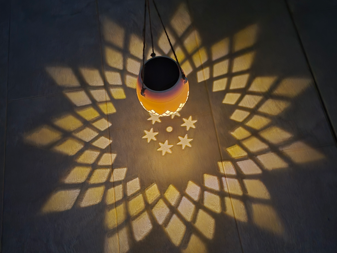 Solar o. LED Windlicht & Lampe Hanging Lamp