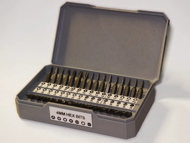 4mm Hex Bit Storage (fits 32 bits)
