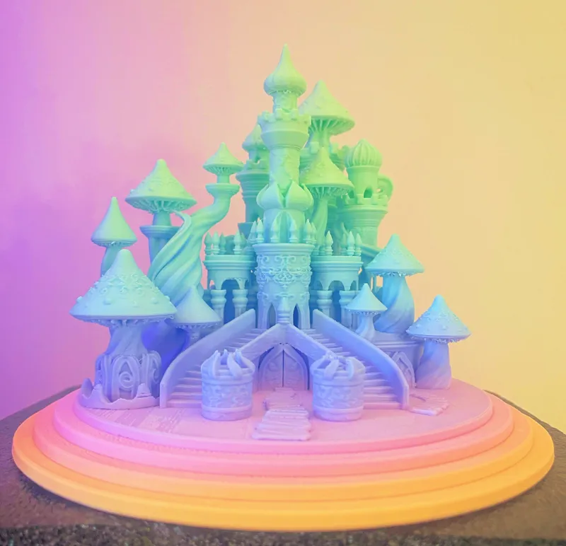 Fantasy Mushroom Castle