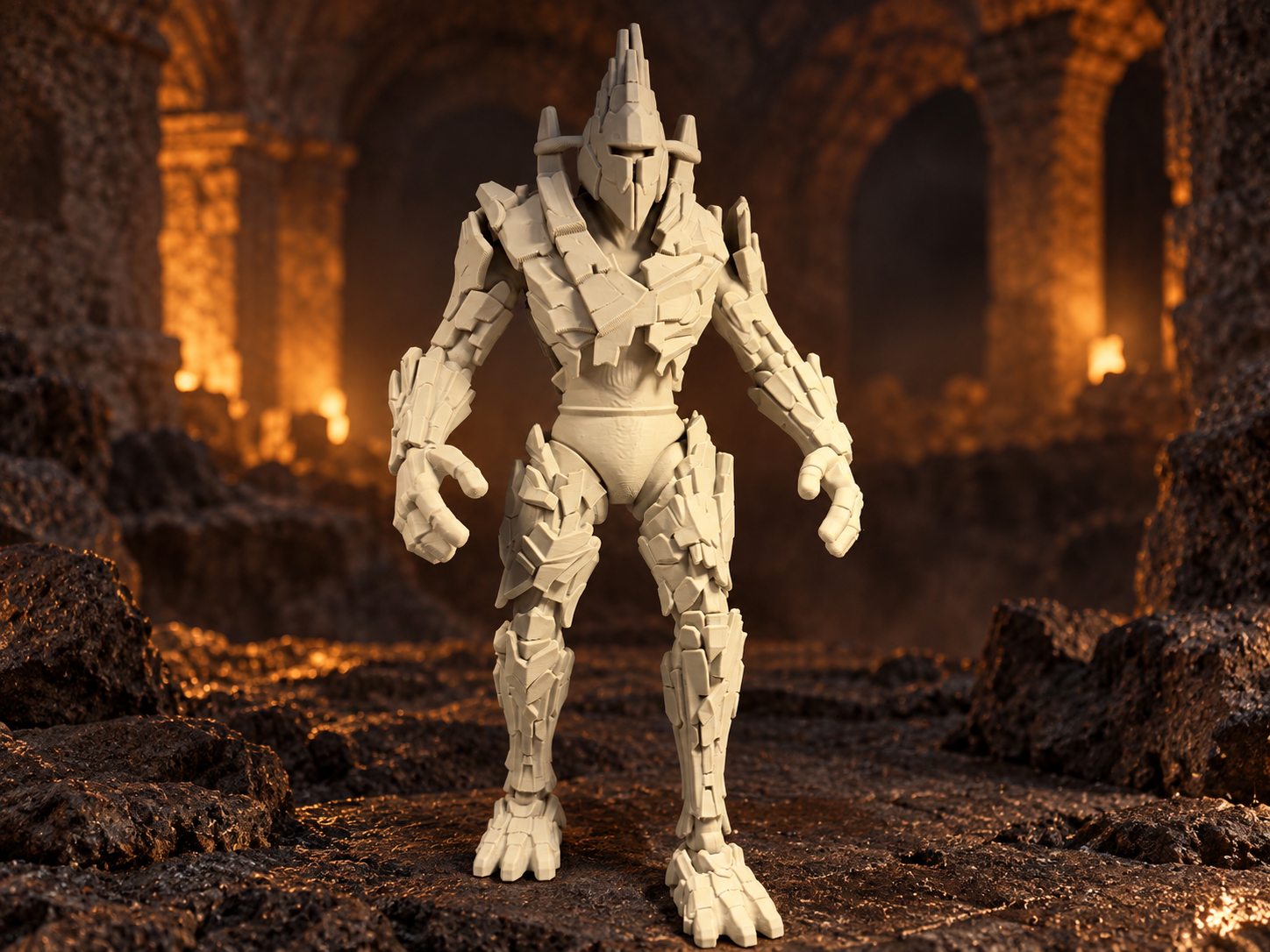Pyrovile – The Fires of Pompeii – Doctor Who 3D model by JAV-3D