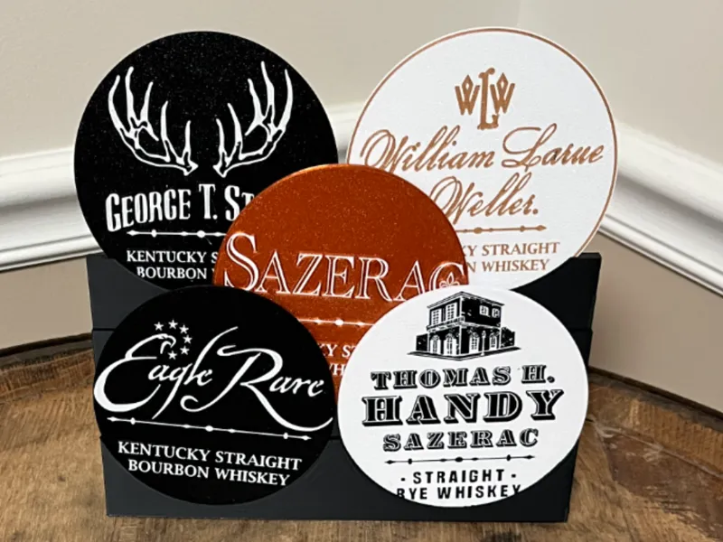Buffalo Trace BTAC line Coaster