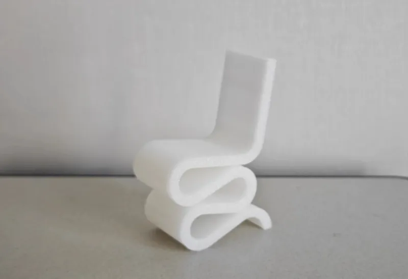 Wiggle Side Chair-Furniture Model