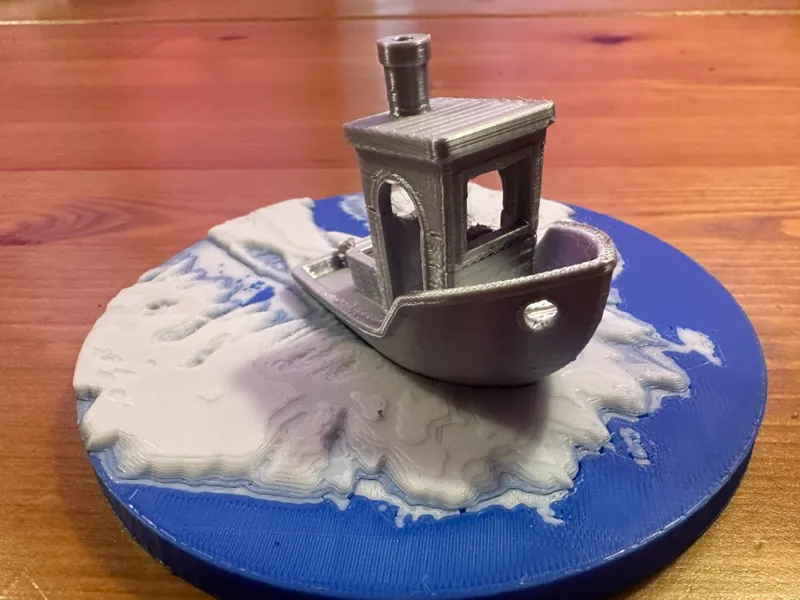 Benchy Stand - In the water