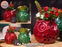 Chouette photophore/vase avec crochet — photo 5