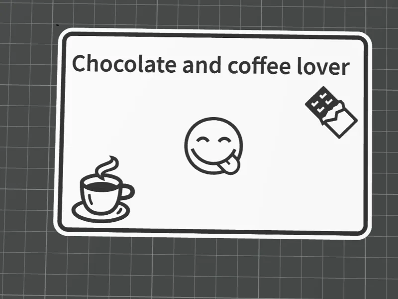 Coffee and chocolate lover signs