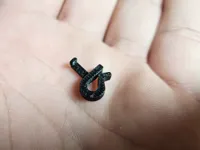 Clip Left 0.2mm layer, 2 walls, 100% infill