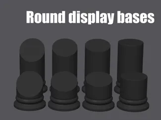 Round Display Bases