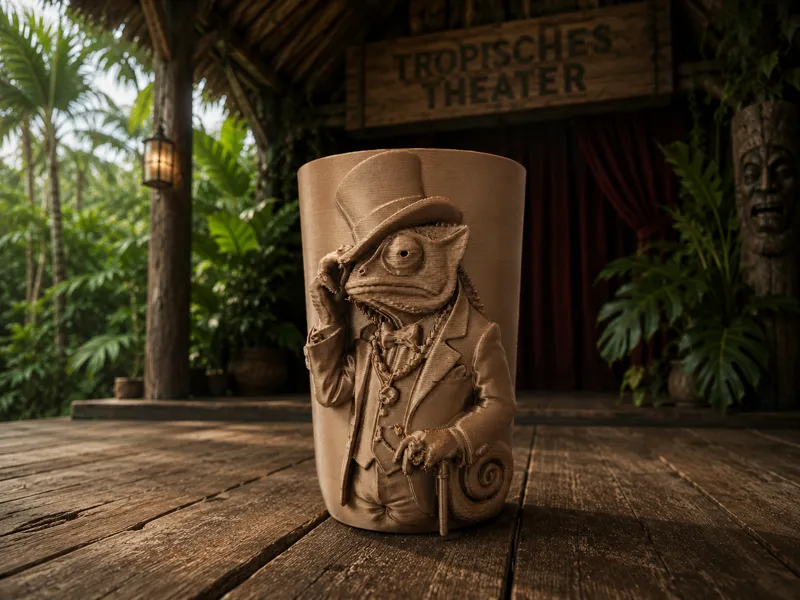 Chamäleon Planter