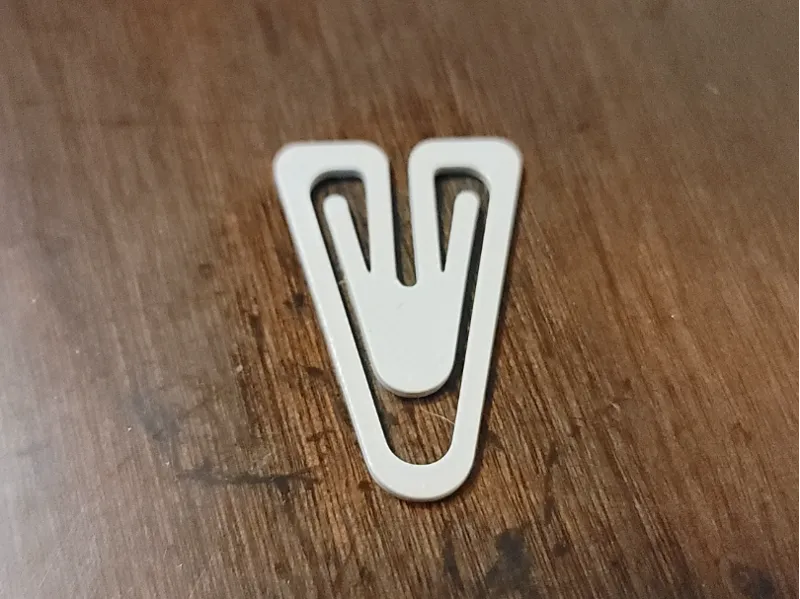Flat Paperclip