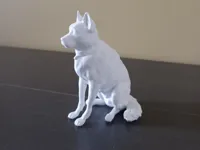 Figurine chien husky — photo 1