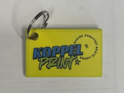Koppelprint logo keychain