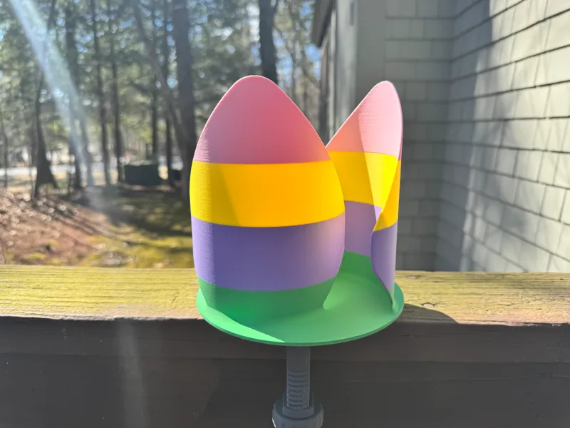 Easter Egg Windmill | No Support