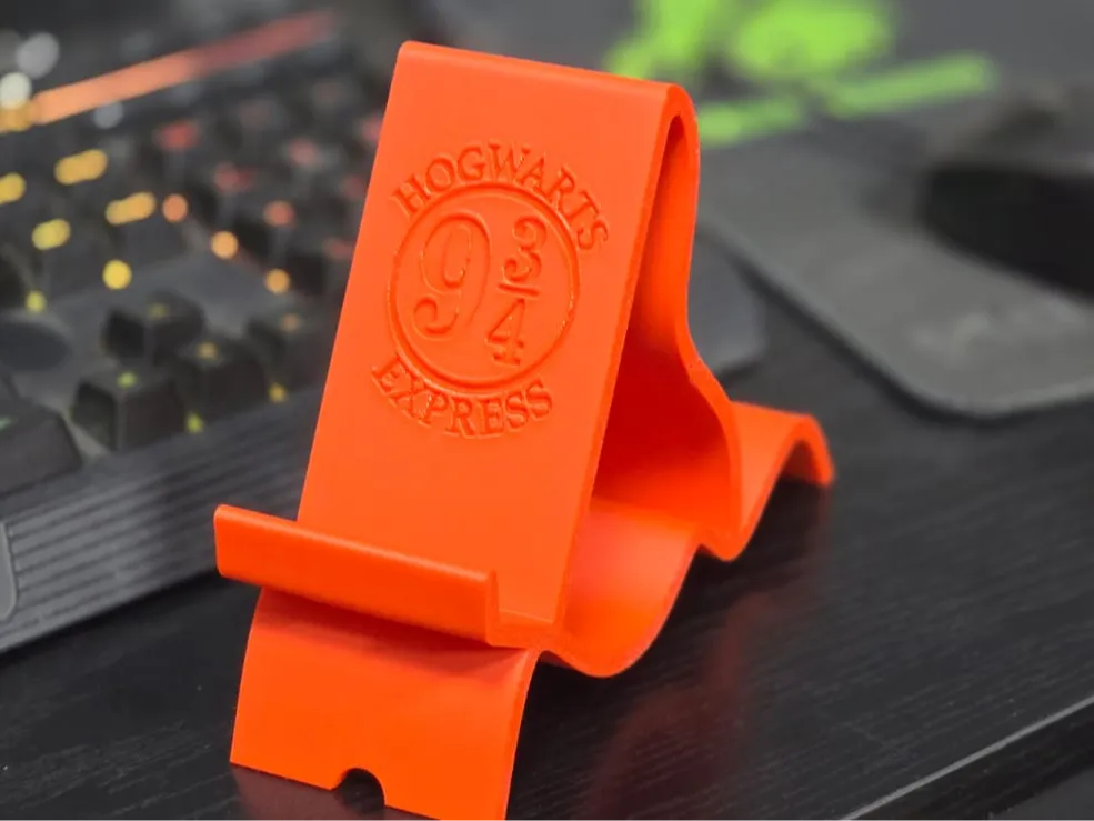 Support téléphone Poudlard Express voie 9¾