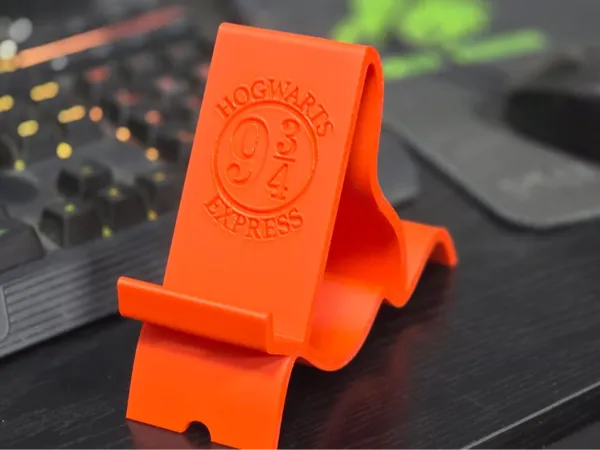 Support téléphone Poudlard Express voie 9¾