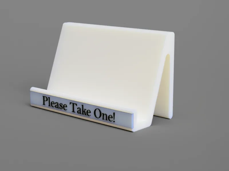 Custom Business Card Holder (See Description)