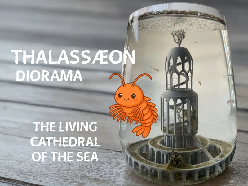 Thalassæon - Cathedral of the Divine Algae Diorama