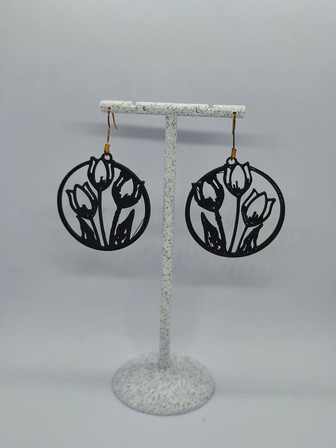 Aretes Jardín de Tulipa view 2