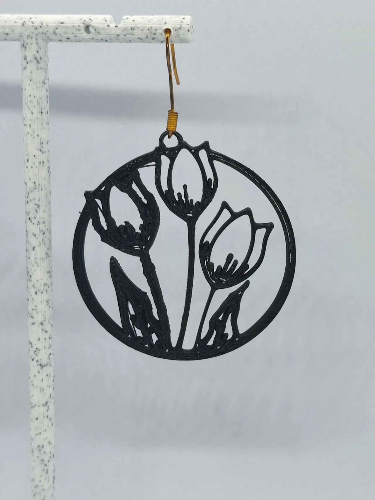 Aretes Jardín de Tulipa view 4