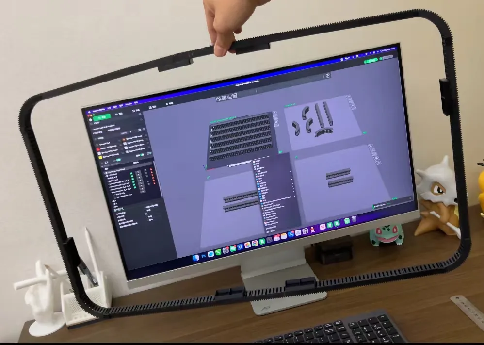 Monitor Train Track by 壹扬lab - MakerWorld