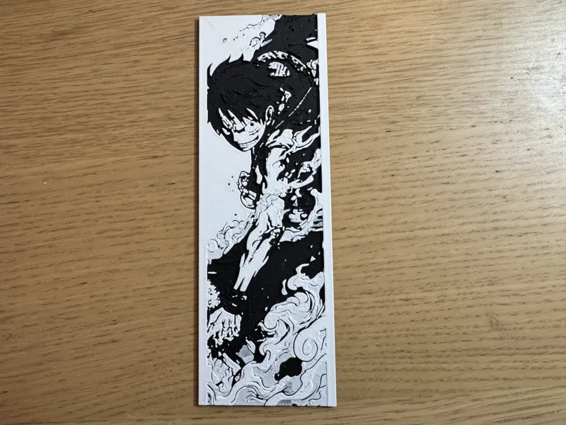 Hueforge luffy one piece