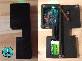 A case to create a lamp with an Arduino