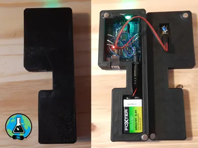 A case to create a lamp with an Arduino