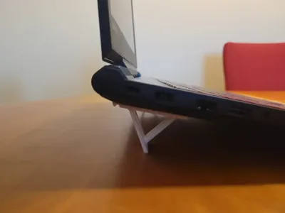 Foldable super slim riser for laptop 