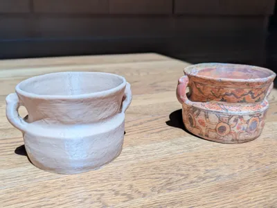 Mayan Container 3D Scan