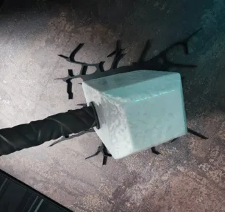 Thor Hammer Lampe