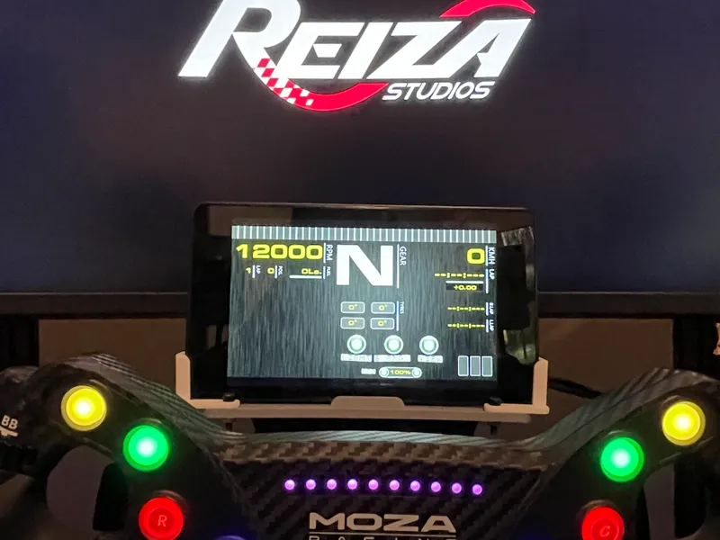 Moza R3/R5/R9/R12 Phone/Tablet Mount