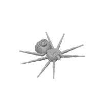Araignée mécanique articulée, impression en une pièce — photo 3