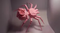 Araignée mécanique articulée, impression en une pièce — photo 6