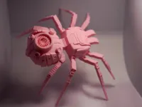 Araignée mécanique articulée, impression en une pièce — photo 1