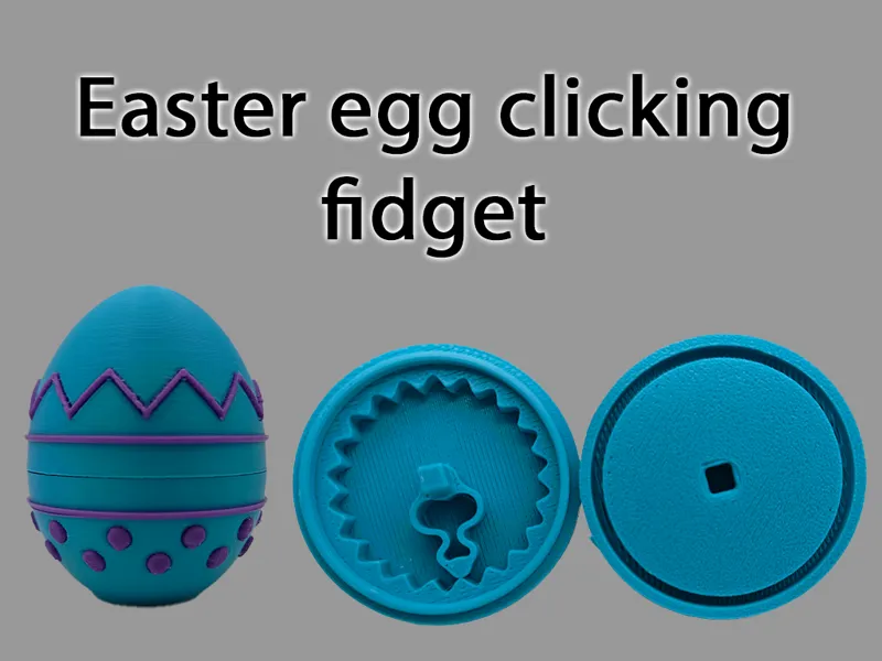 Clicking Easter egg fidget